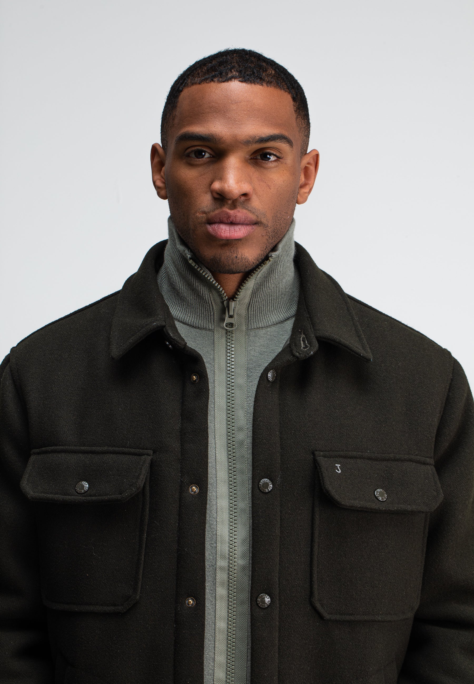 Norbu Padded Wool Jacket | Mocha Brown – Butcher of Blue