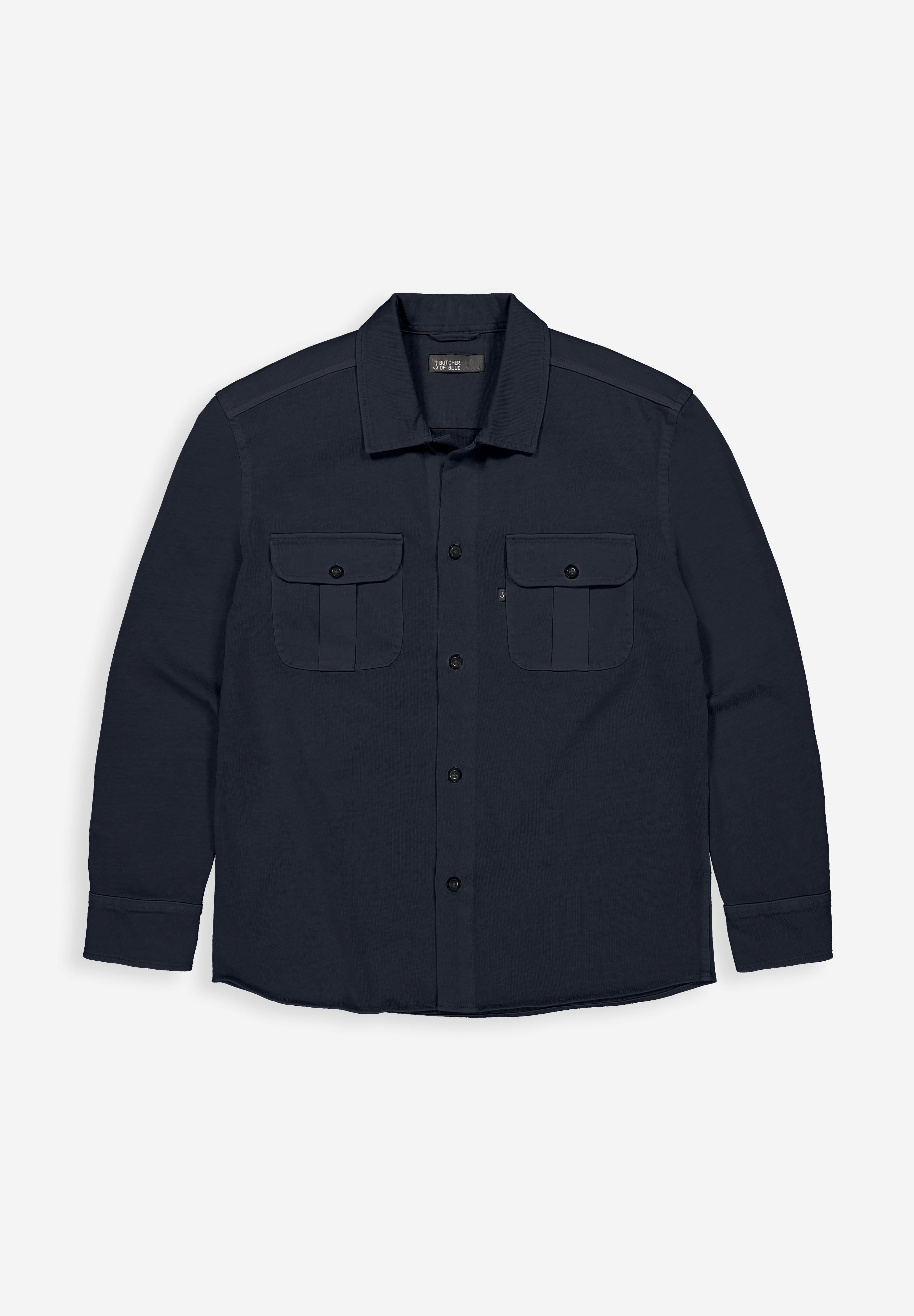 Phil Jersey Overshirt | Alaska Blue – Butcher of Blue