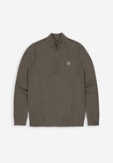 Clifden Halfzip | Mocha Brown