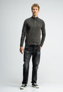 Clifden Halfzip | Mocha Brown