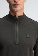 Clifden Halfzip | Mocha Brown