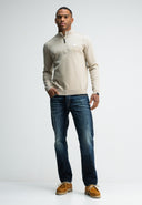 Clifden Halfzip | Lt. Sand