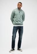 Clifden Halfzip | Ice Green