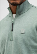 Clifden Halfzip | Ice Green
