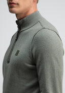Clifden Half-Zip | Granite Green