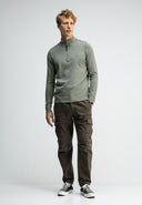 Clifden Half-Zip | Granite Green
