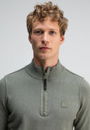 Clifden Half-Zip | Granite Green