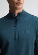 Clifden Half-Zip | Dirt Blue