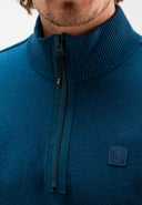 Clifden Halfzip | Iris Blue