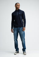 Clifden Halfzip | Alaska Blue