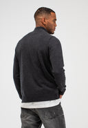 Clifden Halfzip | Black Melange