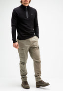 Clifden Halfzip | Off Black