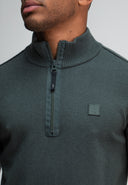 Clifden Half-Zip | Grey Black