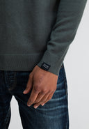 Clifden Half-Zip | Grey Black