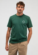 Army Circle T-Shirt | Iris Grün
