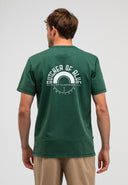 Army Circle Tee | Iris Green