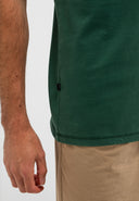 Army Circle Tee | Iris Green