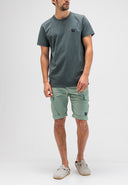 Army Tee | Grey Black