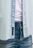 Upton Chambray Hemd | Shark Blue