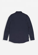 Finn Pocket Jersey Overshirt | Alaska Blue