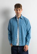 Aidan Clean Lt. Denim Shirt | Shark Blue