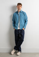 Aidan Clean Lt. Denim Shirt | Shark Blue