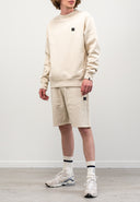 Sweatshorts Army | Beige Grau