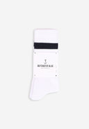 Boyle Stripe Sock | Titan White