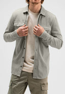 Finn Pocket Jersey Overshirt | Slate Grey