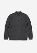 Clifden Polo | Black Melange