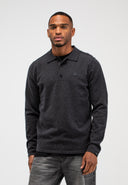 Clifden Polo | Black Melange