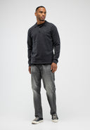 Clifden Polo | Black Melange