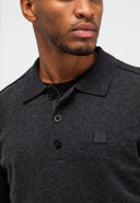 Clifden Polo | Black Melange