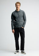 Clifden Polo | Grey Black