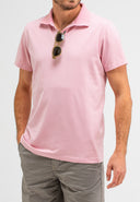 Alain Jersey Poloshirt | Flamingo-Pink