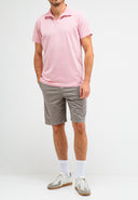 Alain Jersey Polo | Flamingo Pink