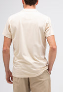 Alain Jersey Polohemd | Beige Grau