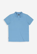 Alain Jersey Polo | Lagoon Blue