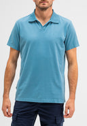 Alain Jersey Polo | Lagoon Blue