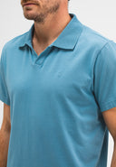 Alain Jersey Polo | Lagoon Blue