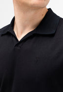 Alain Jersey Polohemd | Montego Black
