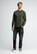 Army Tee LS | Mocha Brown