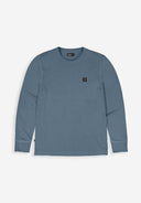 Army Tee LS | Schmutz Blau