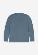 Army Tee LS | Schmutz Blau