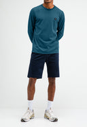 Army Tee LS | Lapis Blue