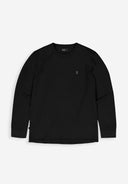 Army Tee LS | Montego Black