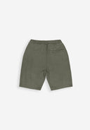 Army Sweat Shorts | Dunkles Granitgrün