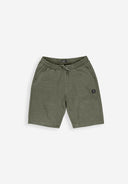 Army Sweat Shorts | Dunkles Granitgrün