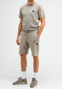 Army Sweat Shorts | Schiefergrau