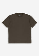 Army Loose T-Shirt | Mokka-Braun